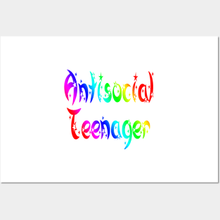 Antisocial Teenager V5 Posters and Art